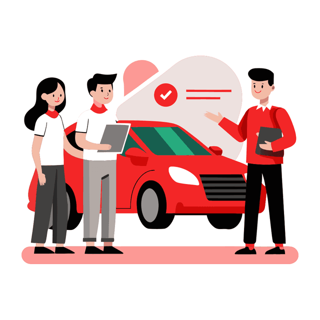 Vehicle Pickup Illustration